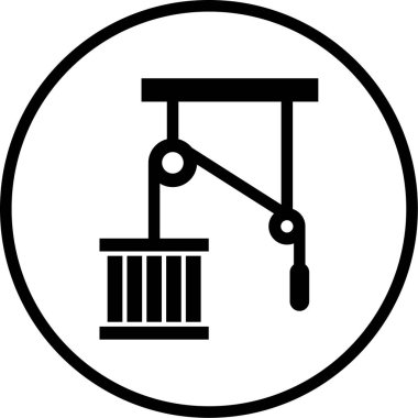 Bir okul simgesinin vektör illüstrasyonu