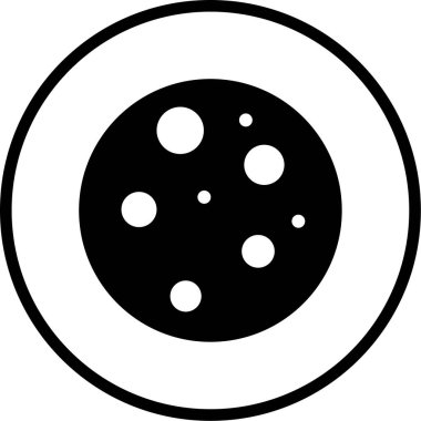 Gıda simgesinin vektör illüstrasyonu