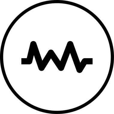 Modern sağlık simgesinin vektör illüstrasyonu