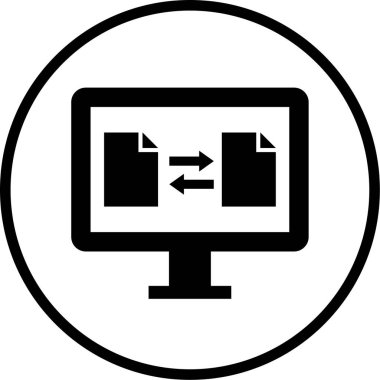 seo modern simgesinin vektör illüstrasyonu