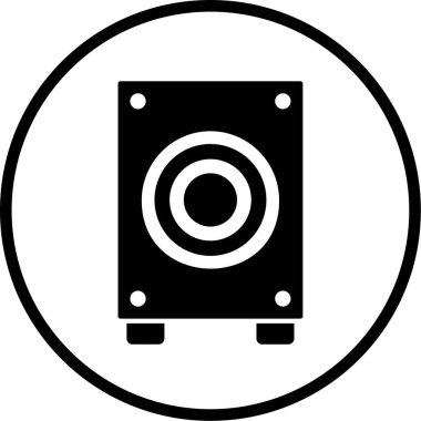 Müzik simgesinin vektör illüstrasyonu