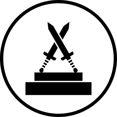 Bıçak simgesinin gösterimi