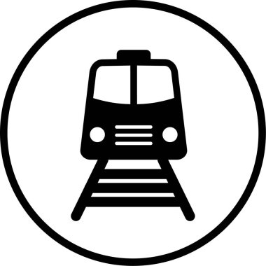 tren vektör simgesi modern basit ve ticari giysi