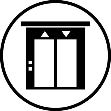 Kaldır. Web simgesi basit illüstrasyon