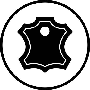 Kalkan. Web simgesi basit illüstrasyon