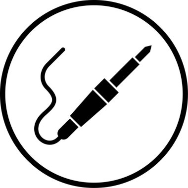 lehimleme aracı simgesinin vektör illüstrasyonu