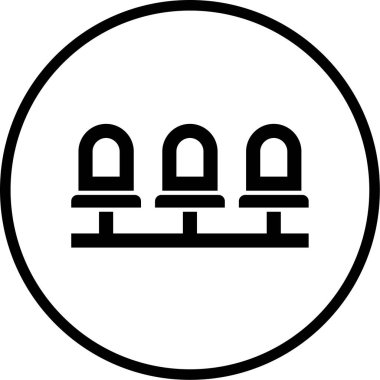 vektör resimleme simgesini oturtur 