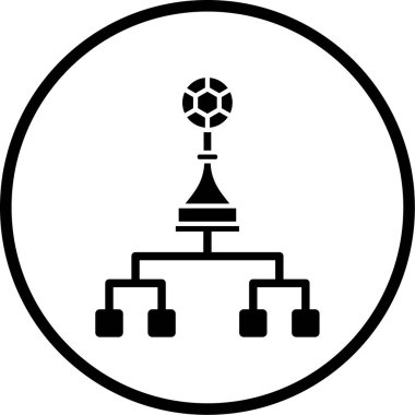 Ödül simgesinin vektör illüstrasyonu 