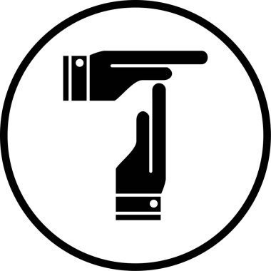 El imzası bir kitap simgesi 