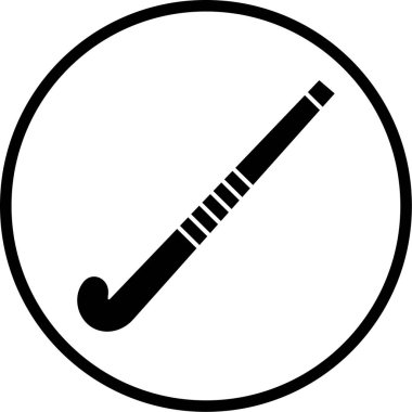 golf ikonu vektör illüstrasyonu