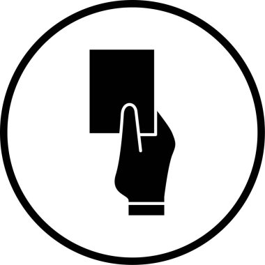 el simgesi vektör illüstrasyonu