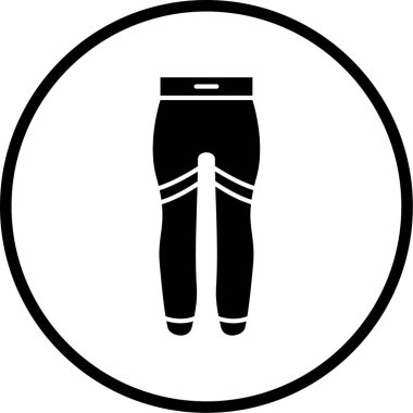 Tozluk simgesinin vektör illüstrasyonu 