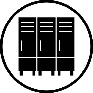 Çekmeceler. Web simgesi basit illüstrasyon