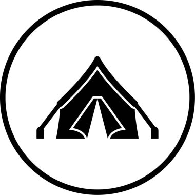 projeniz için çadır simgesi