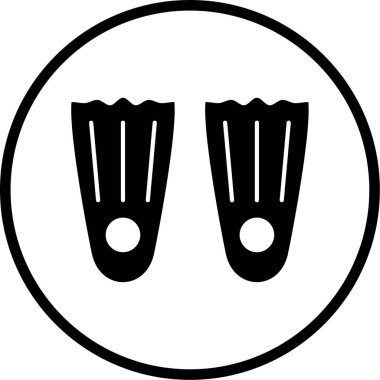 Spor simgesinin vektör illüstrasyonu