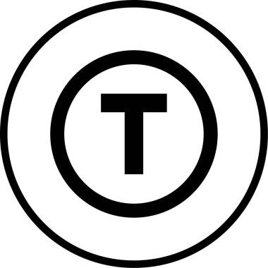 Yol simgesi, vektör illüstrasyonu