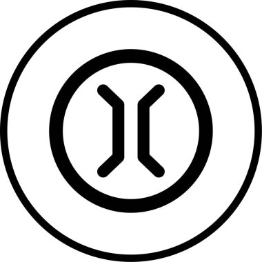 Yol işareti simgesinin vektör illüstrasyonu