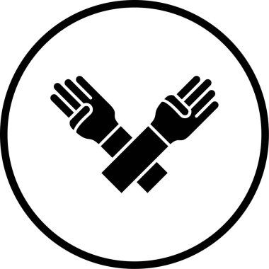 Modern simgenin vektör illüstrasyonu