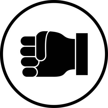 Elini ver. Web simgesi basit illüstrasyon