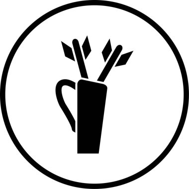 Gıda simgesinin vektör illüstrasyonu