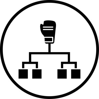 seo modern simgesinin vektör illüstrasyonu