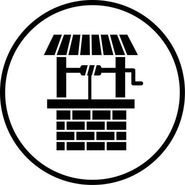 Dükkan. Web simgesi basit illüstrasyon