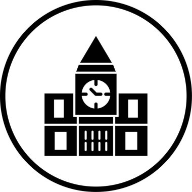 Yapı simgesinin vektör illüstrasyonu