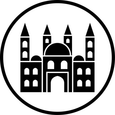 Yapı simgesinin vektör illüstrasyonu