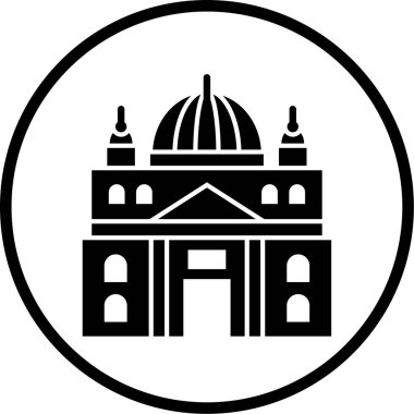 Yapı simgesinin vektör illüstrasyonu