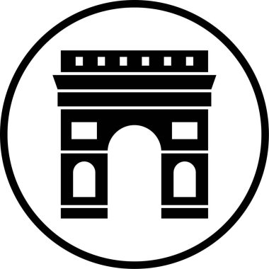 Yapı simgesinin vektör illüstrasyonu