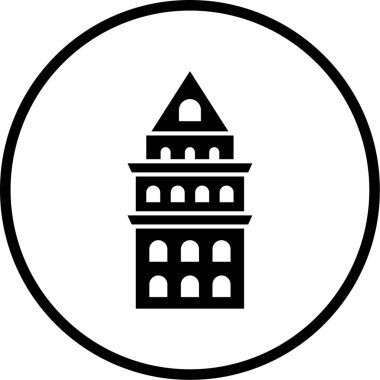 Yapı simgesinin vektör illüstrasyonu