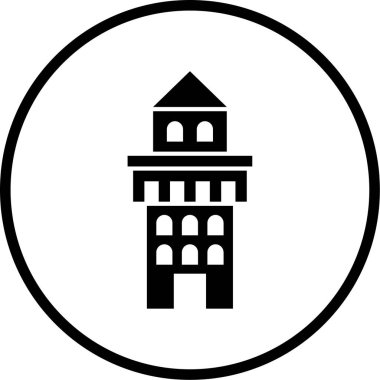 Yapı simgesinin vektör illüstrasyonu