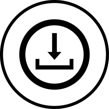 ok modern simgesinin vektör illüstrasyonu