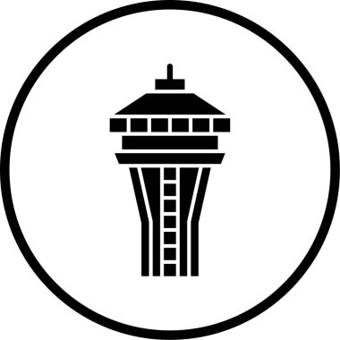 Modern yapı simgesinin vektör illüstrasyonu