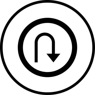 ok modern simgesinin vektör illüstrasyonu