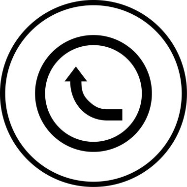 ok modern simgesinin vektör illüstrasyonu