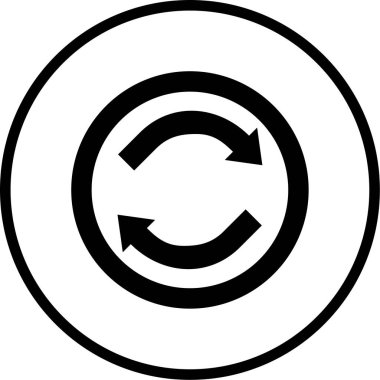 Okların vektör illüstrasyonu modern simge