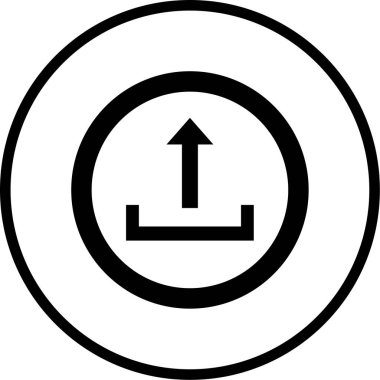 ok modern simgesinin vektör illüstrasyonu