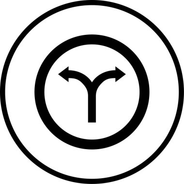 Okların vektör illüstrasyonu modern simge