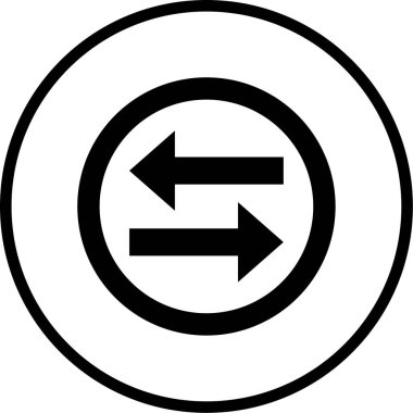 Okların vektör illüstrasyonu modern simge