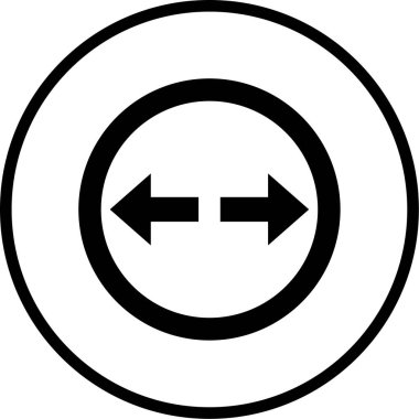 Okların vektör illüstrasyonu modern simge