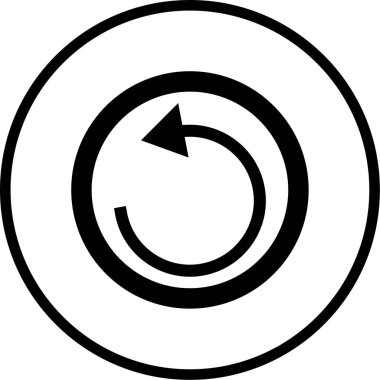 ok simgesinin vektör illüstrasyonu