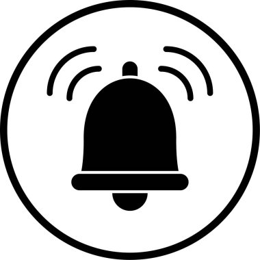 Saat simgesinin vektör illüstrasyonu