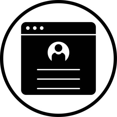 seo modern simgesinin vektör illüstrasyonu