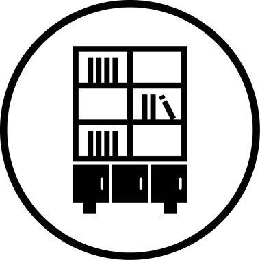 okul kitabı simgesi, vektör illüstrasyonu