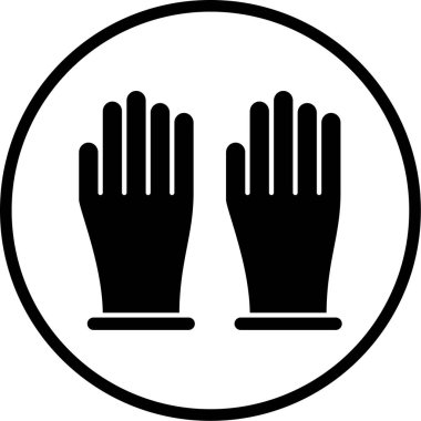 Bir kadın simgesinin vektör illüstrasyonu