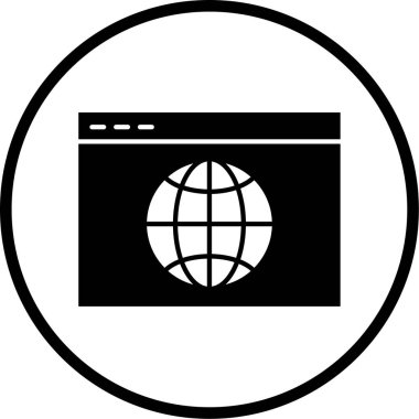 seo modern simgesinin vektör illüstrasyonu