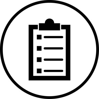 Dosya simgesinin vektör illüstrasyonu