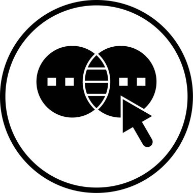 seo modern simgesinin vektör illüstrasyonu