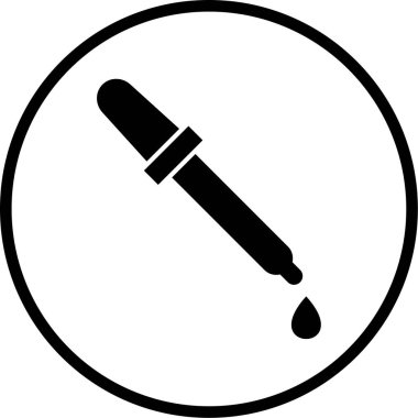 Bırakıcı simgesi vektör illüstrasyonu